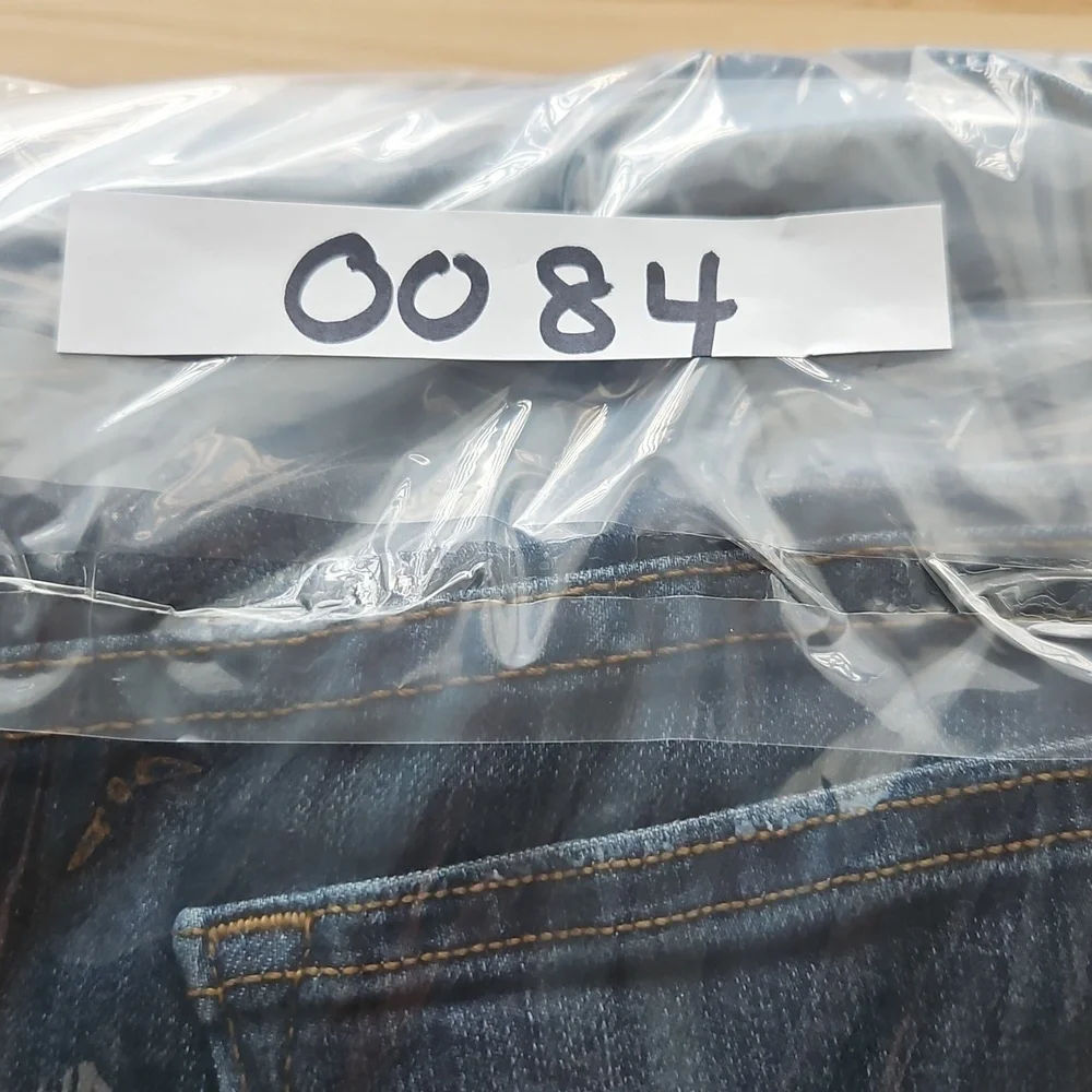 Orvis‎ Womens Straight Leg Jeans Blue Medium Wash Stretch Denim 40x34